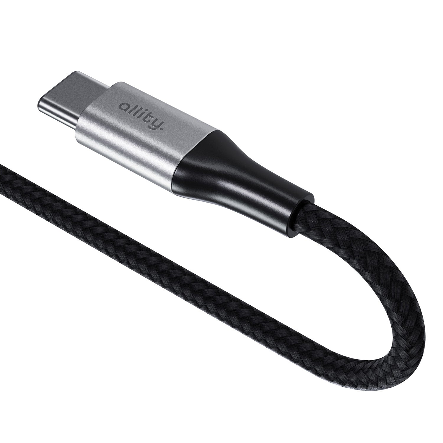 Καλώδιο Allity AUC-01 USB-c - USB-c 1,0 m 100W μαύρο