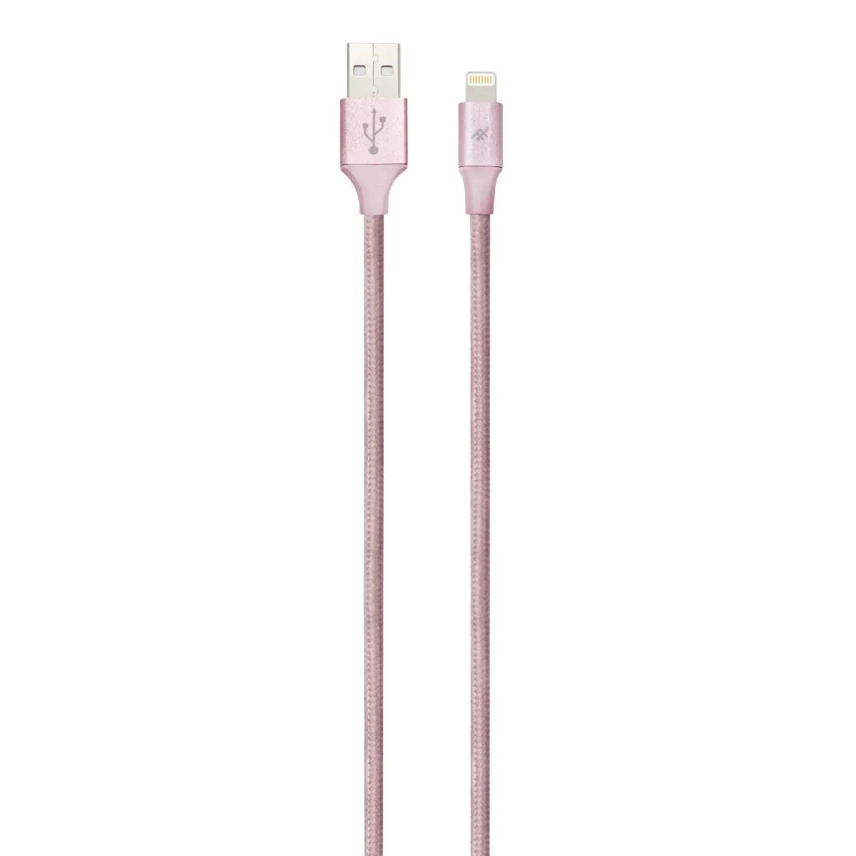 Καλώδιο iFrogz – Uniquesync Premium Lightning 1,5 m σε ροζ χρυσό χρώμα – PhoneBazaar