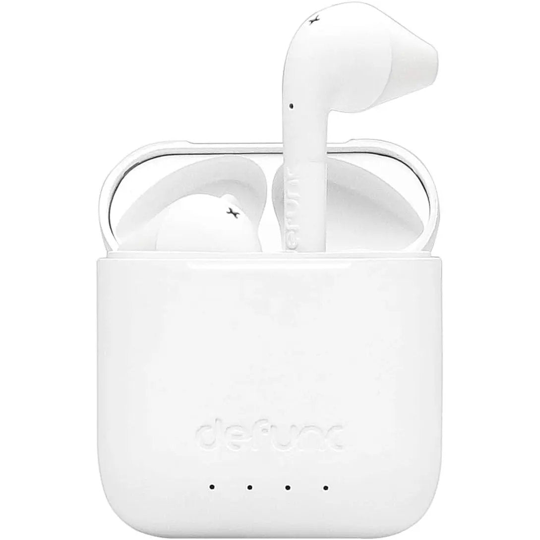 Defunc TRUE GO SLIM Bluetooth 5.2 Ασύρματα True Wireless Ακουστικά με θήκη (λευκό) – PhoneBazaar