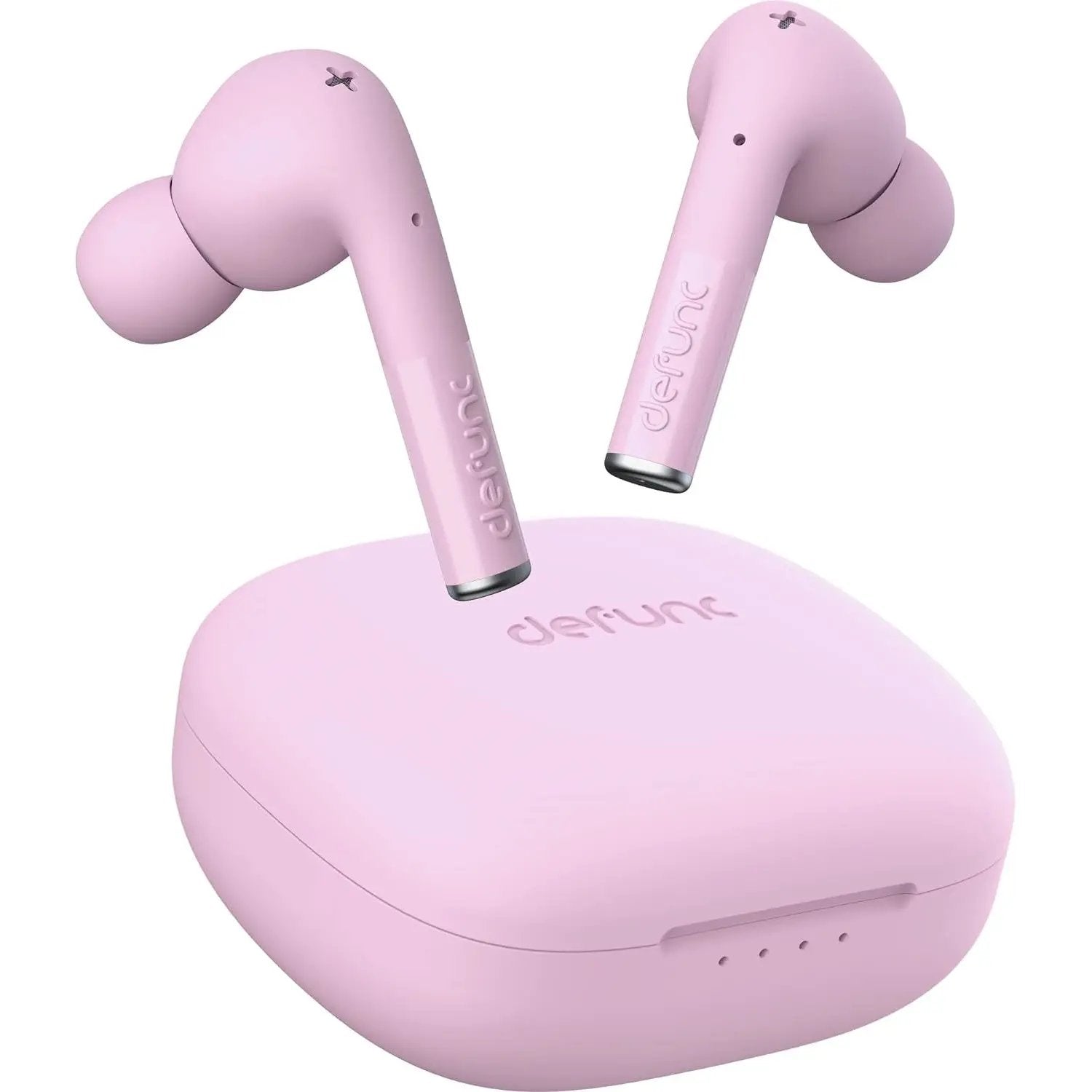 Defunc TRUE ENTERTAINMENT Bluetooth 5.2 Ασύρματα True Wireless Ακουστικά με θήκη (ροζ) – PhoneBazaar