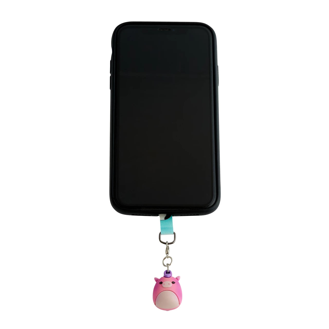 Lazerbuilt Squishmallows Lola the Unicorn Mobile Charm – Universal Μπρελόκ Κινητού με Pad Σύνδεσης