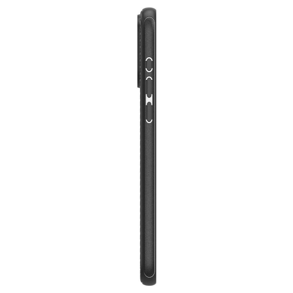 Spigen Liquid Air Back Cover Σιλικόνης Matte Black iPhone 17 - Γκρί