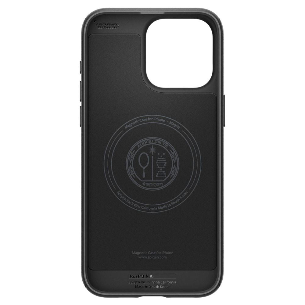 Spigen Liquid Air Mag Armor Σιλικόνης Matte Black iPhone 17 Pro Max - Μαύρο