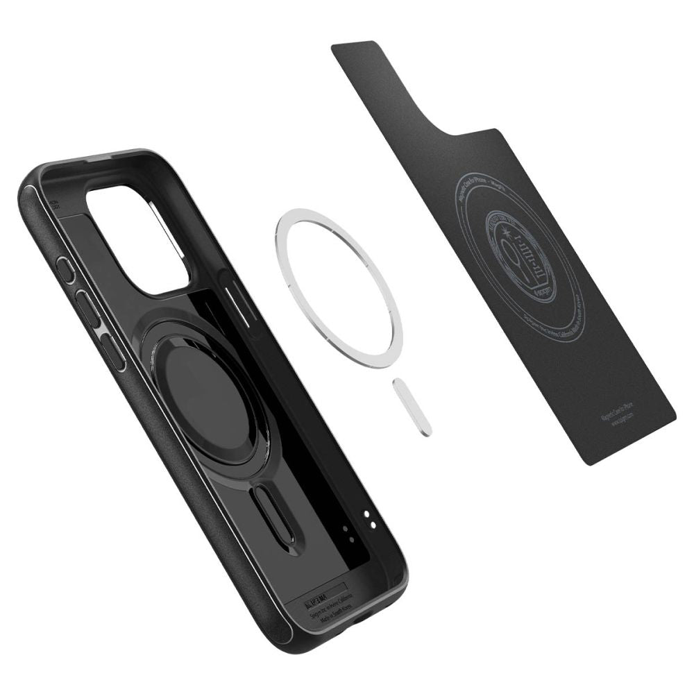 Spigen Liquid Air Mag Armor Σιλικόνης Matte Black iPhone 17 Pro Max - Μαύρο