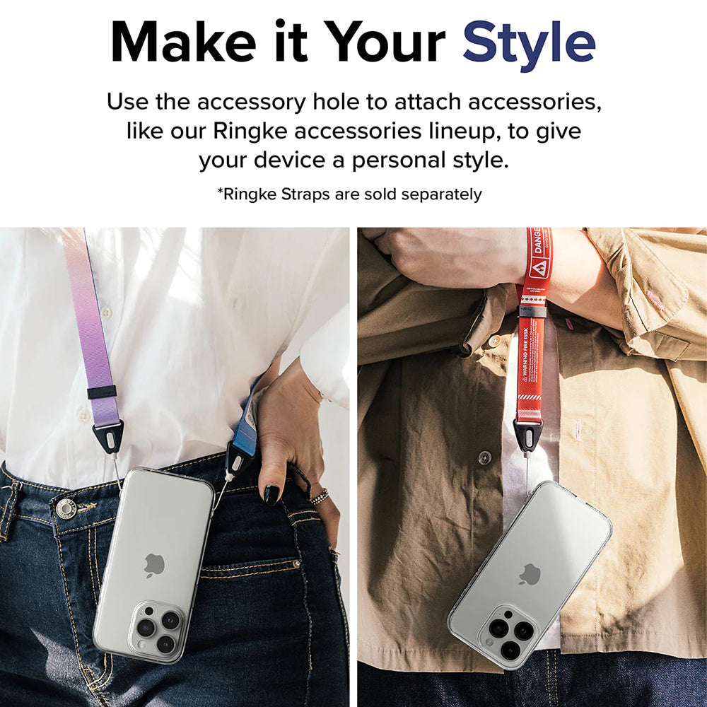 Ringke - Fusion - iPhone 15 Pro - Clear