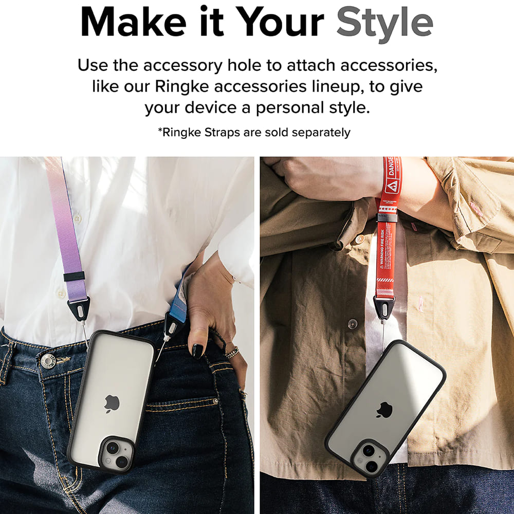 Ringke - Fusion Bold - iPhone 15 Plus - Black