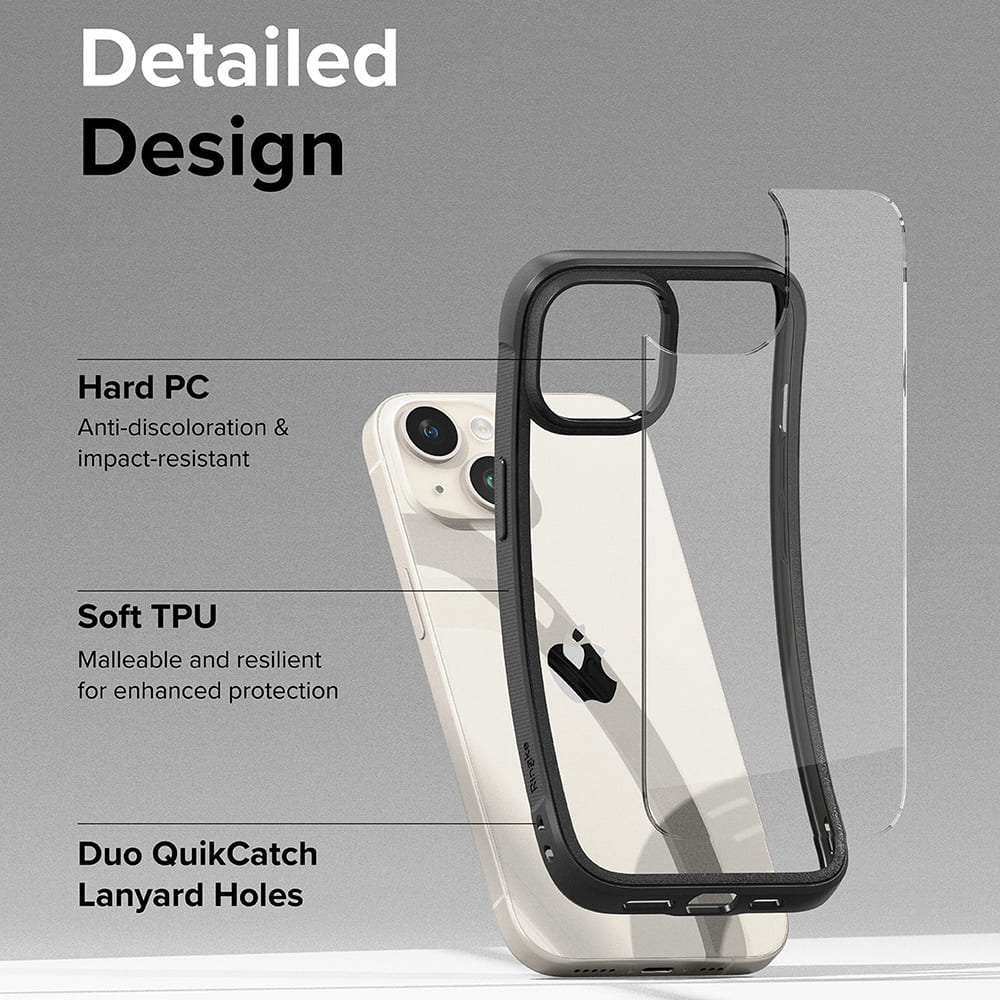 Ringke - Fusion Bold - iPhone 15 Plus - Black