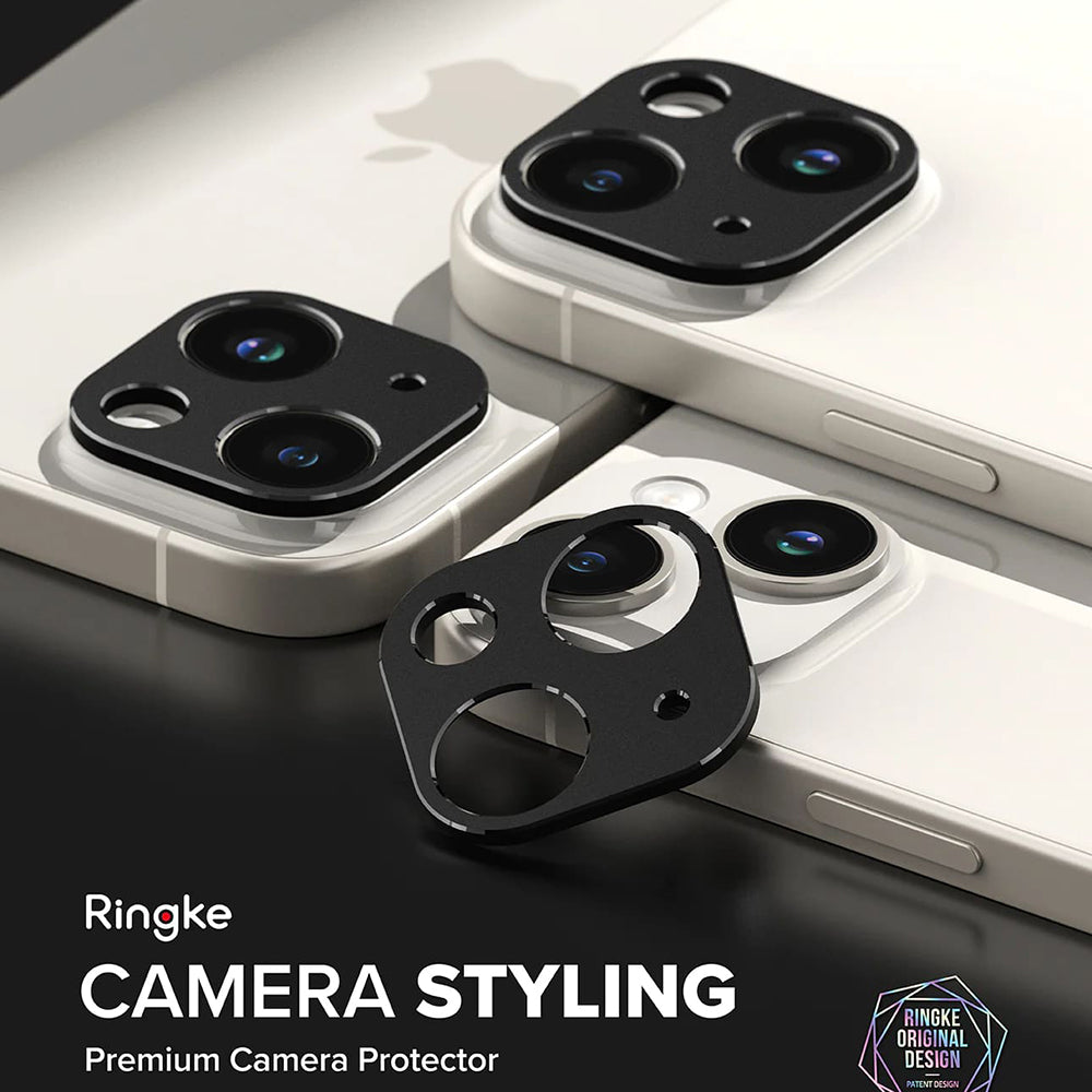 Ringke - Camera Styling - iPhone 15 / iPhone 15 Plus - Black