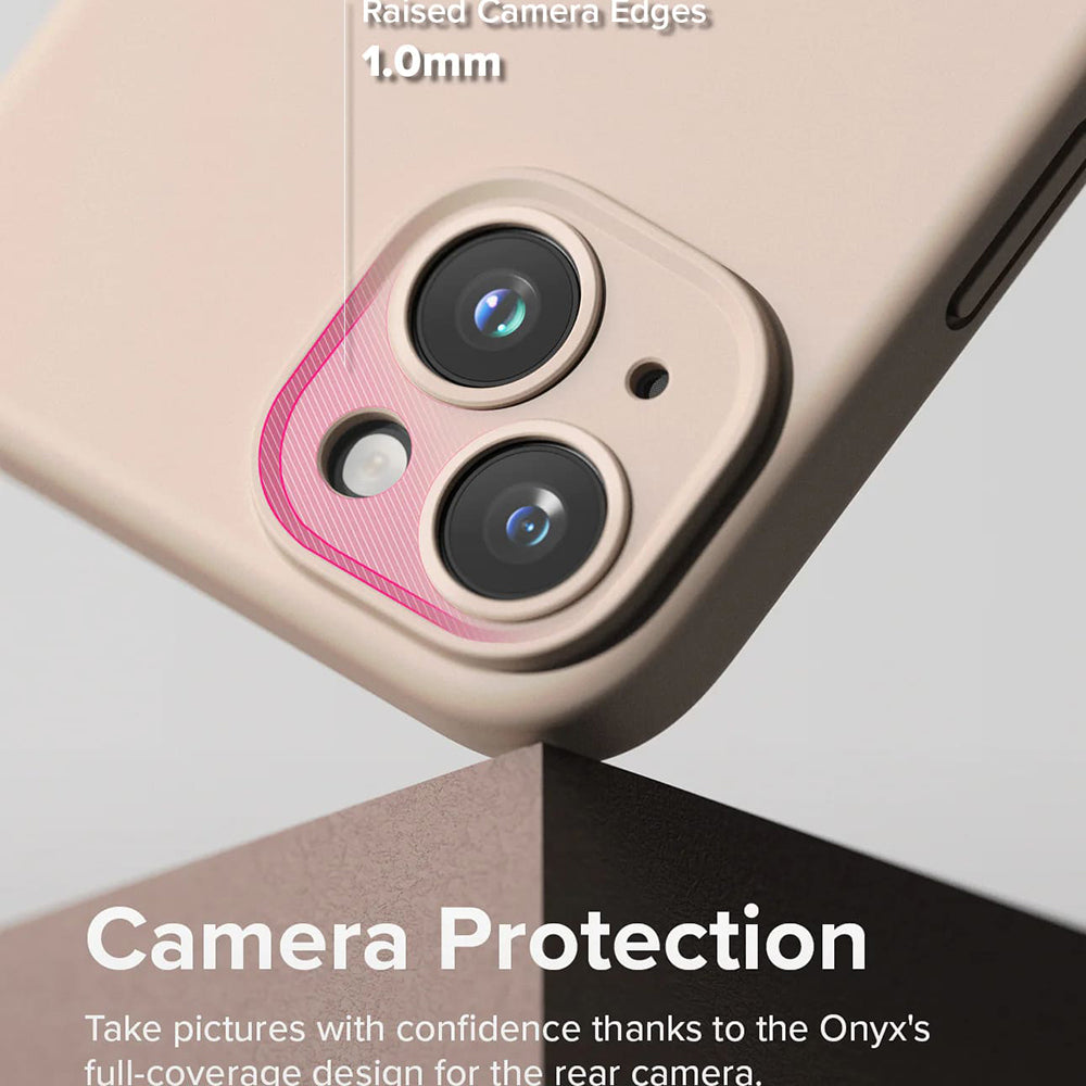 Ringke - Silicone Magnetic MagSafe - iPhone 15 Plus - Stone