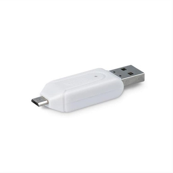 Forever - USB OTG Card Reader - White