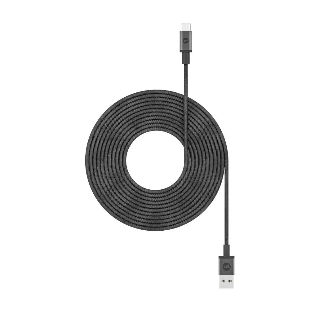 Mophie Charging Cable Καλώδιο φόρτισης USB-C (3 μέτρα – μαύρο) – PhoneBazaar