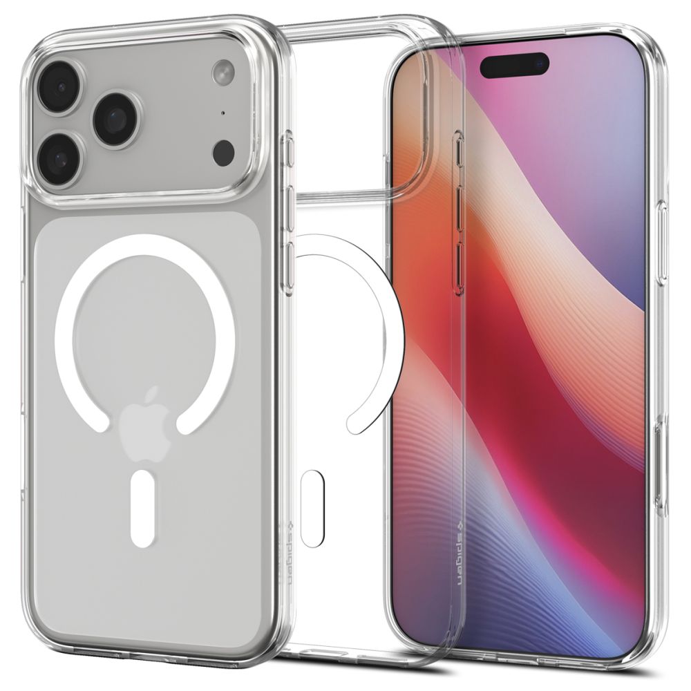 SPIGEN LIQUID CRYSTAL MAG MAGSAFE IPHONE 17 PRO CLEAR/WHITE