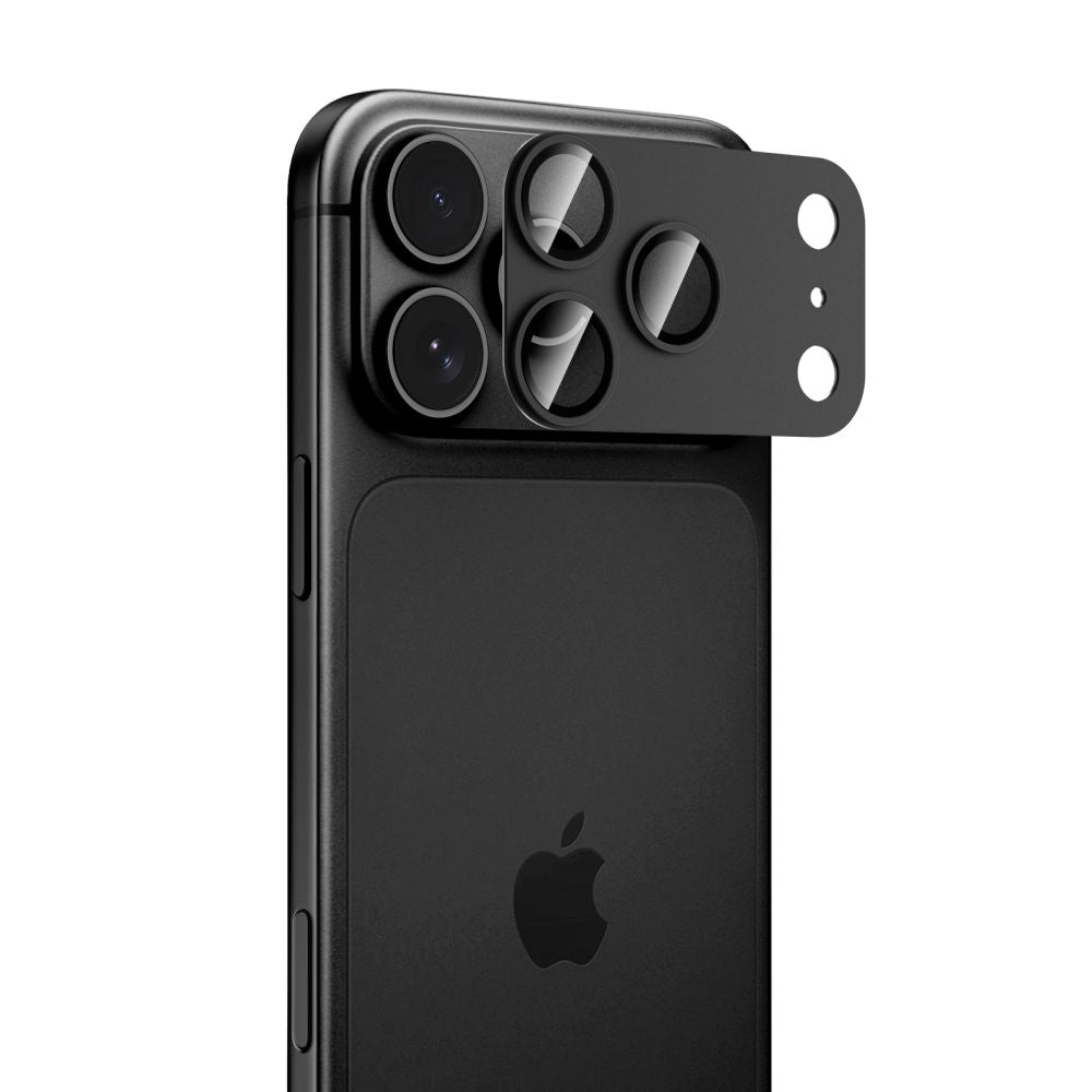 Tech-Protect Camfull Fit+ Προστατευτικό Κάμερας για iPhone 17 Pro Max - iPhone 18 Pro Max - Μαύρο