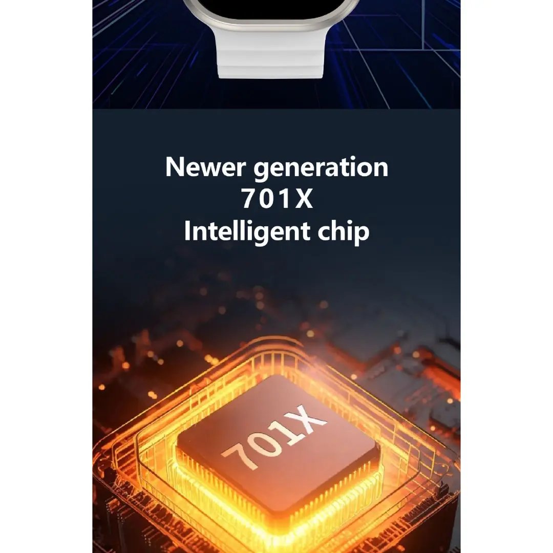 Hellowatch H16 Ultra+ Silver | Smartwatch (2025) phonebazaar.gr