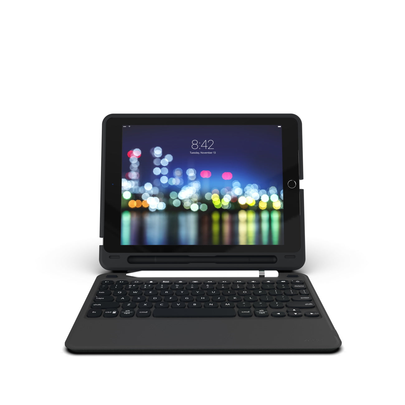 ZAGG Rugged Messenger Keyboard Case Ανθεκτική Θήκη με καπάκι για Apple iPad 10.2 inch σε μαύρο χρώμα – 103104693