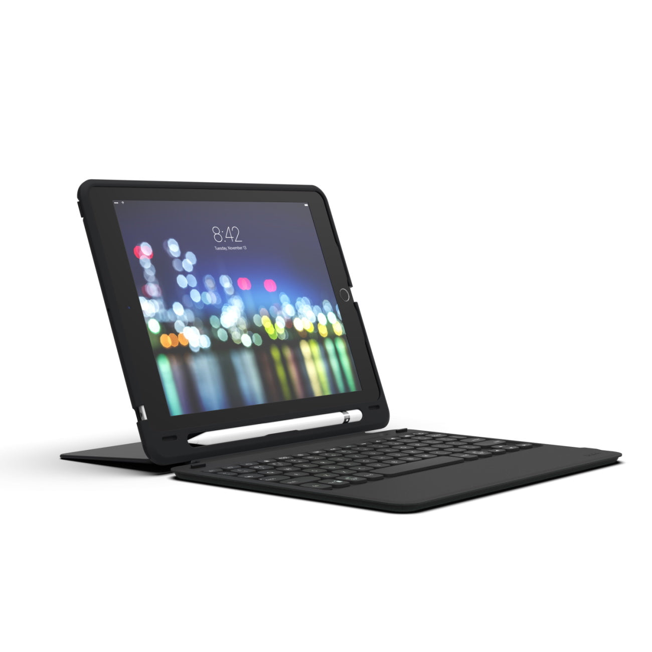 ZAGG Rugged Messenger Keyboard Case Ανθεκτική Θήκη με καπάκι για Apple iPad 10.2 inch σε μαύρο χρώμα – 103104693