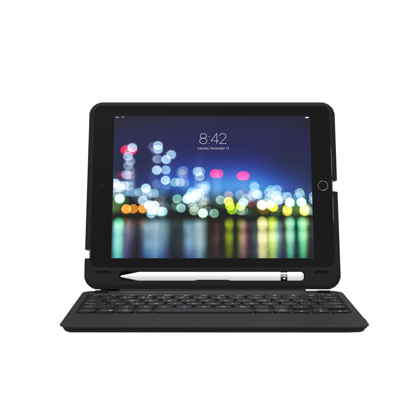 ZAGG Rugged Messenger Keyboard Case Ανθεκτική Θήκη με καπάκι για Apple iPad 10.2 inch σε μαύρο χρώμα – 103104693