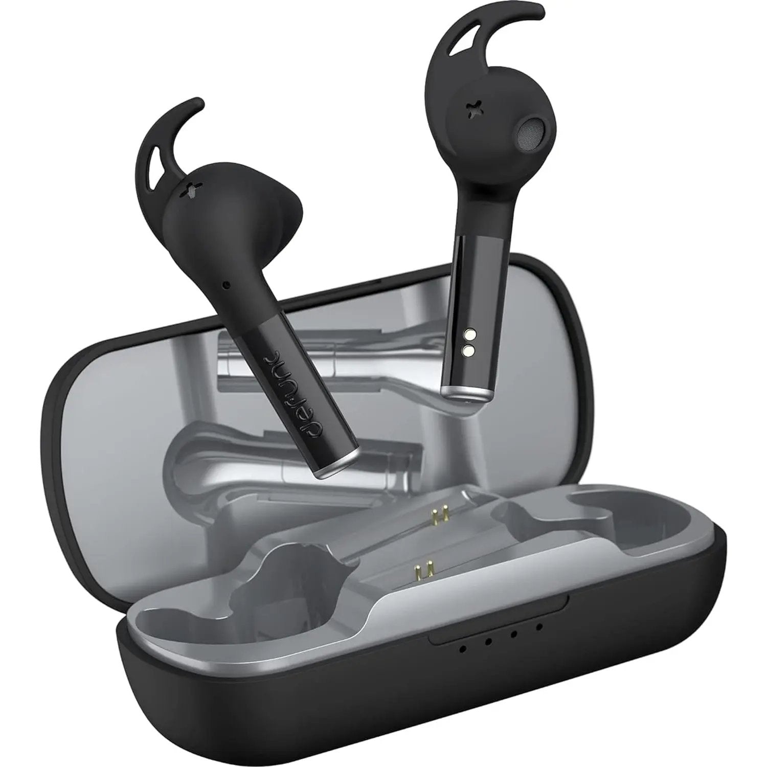 Defunc TRUE SPORT Bluetooth 5.2 Ασύρματα Αθλητικά True Wireless Ακουστικά με θήκη (μαύρο) – PhoneBazaar
