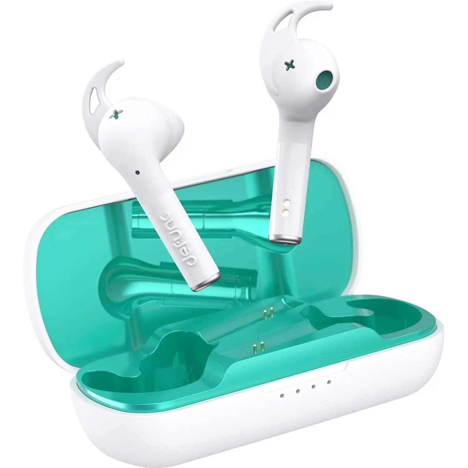 Defunc TRUE SPORT Bluetooth 5.2 Ασύρματα Αθλητικά True Wireless Ακουστικά με θήκη (λευκό) – PhoneBazaar