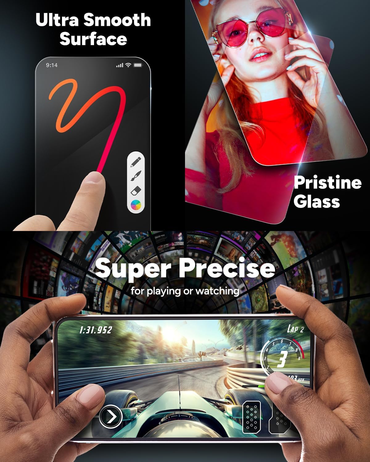 ZAGG Glass Elite iPad Pro 13" (M2) 2024