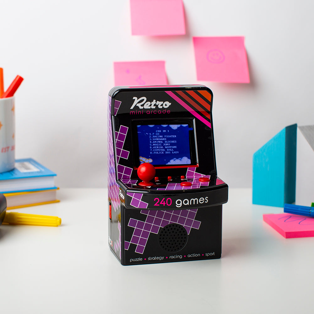 The Source Retro Mini Arcade Machine Λιλιπούτεια παιχνιδομηχανή με 240 retro παιχνίδια