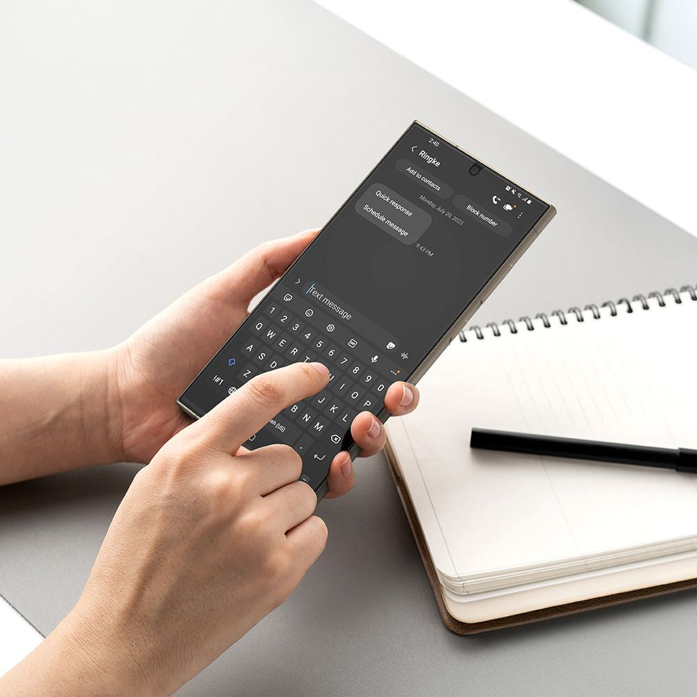 Ringke - Dual Easy Full (2 pack) - Galaxy S24 Ultra - Clear