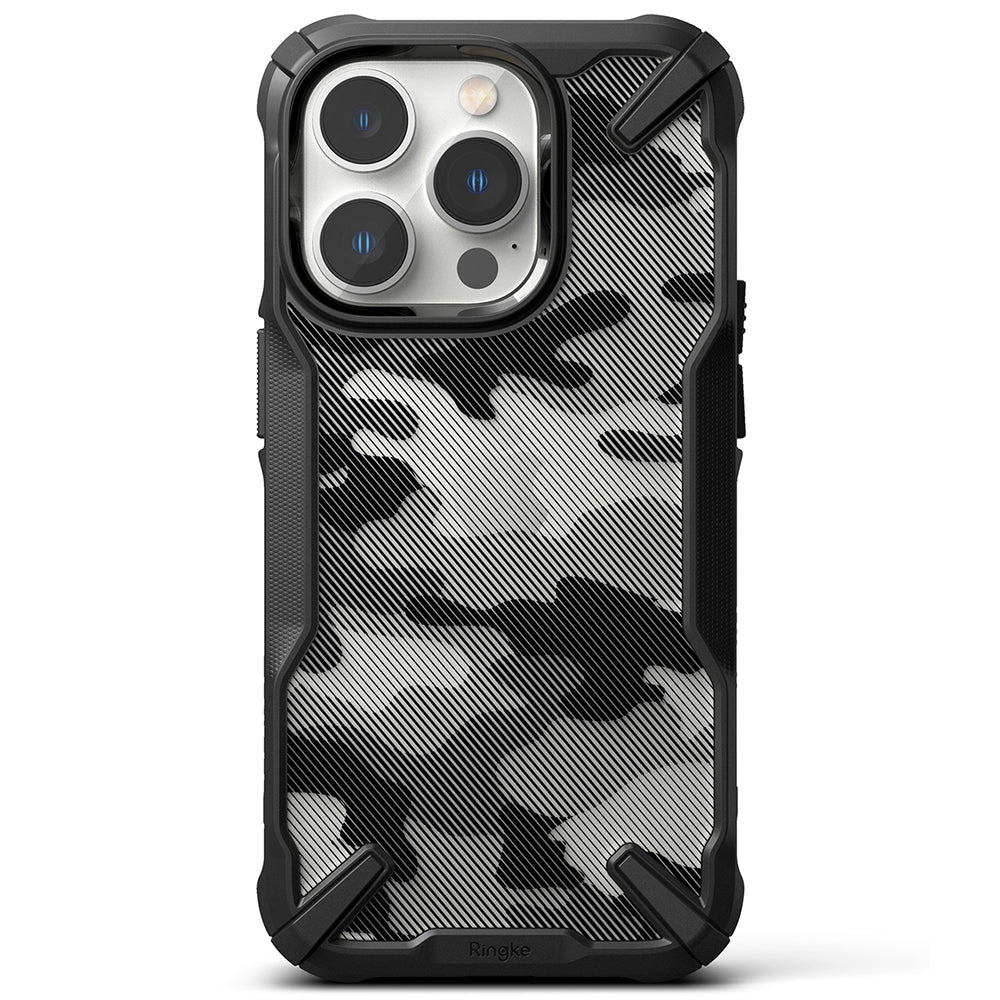 Ringke - Fusion X Design - iPhone 14 Pro - Camo Black