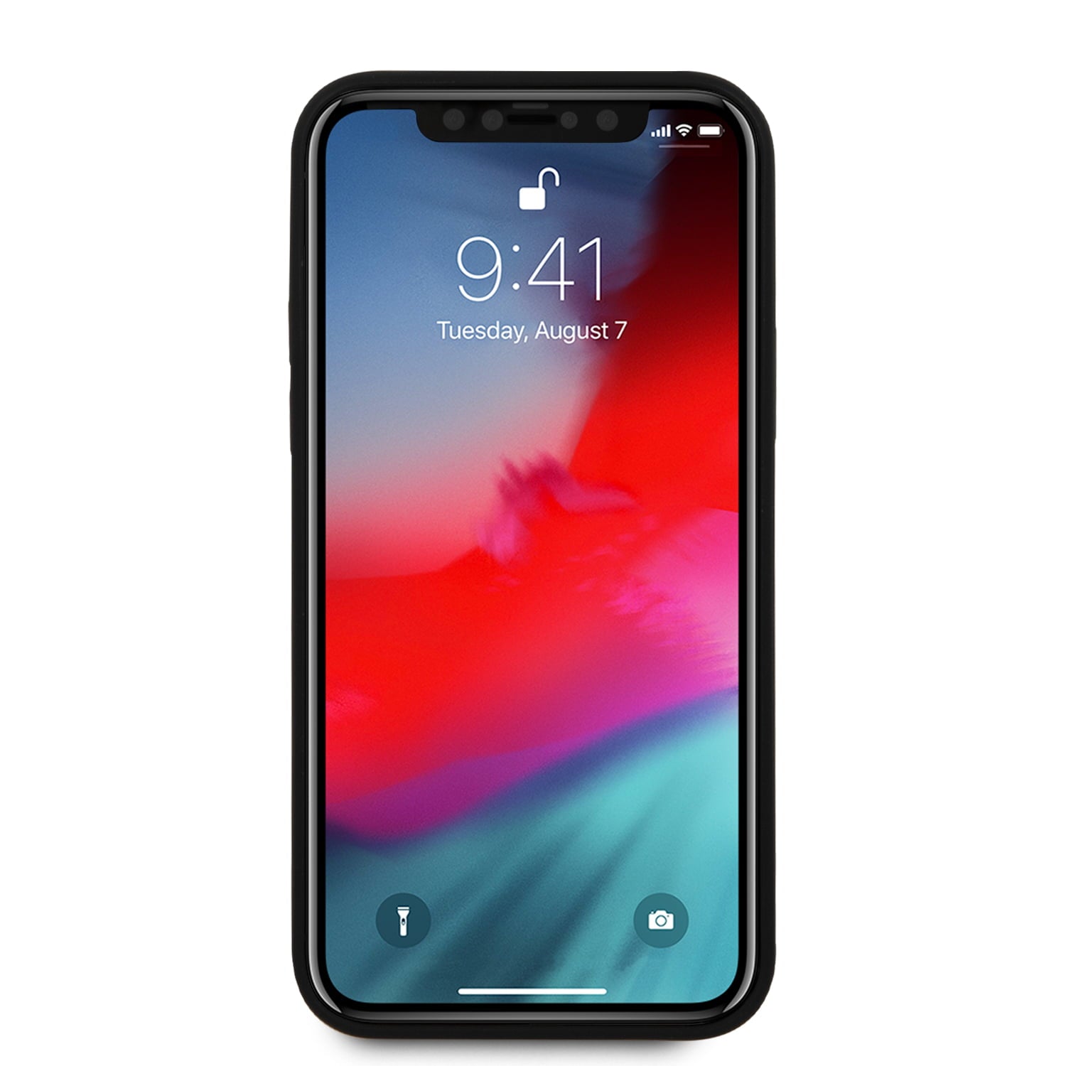 Ferrari "On Track" Liquid Silicone Case Θήκη προστασίας – iPhone 12 / iPhone 12 Pro (Μαύρη/3D Logo)