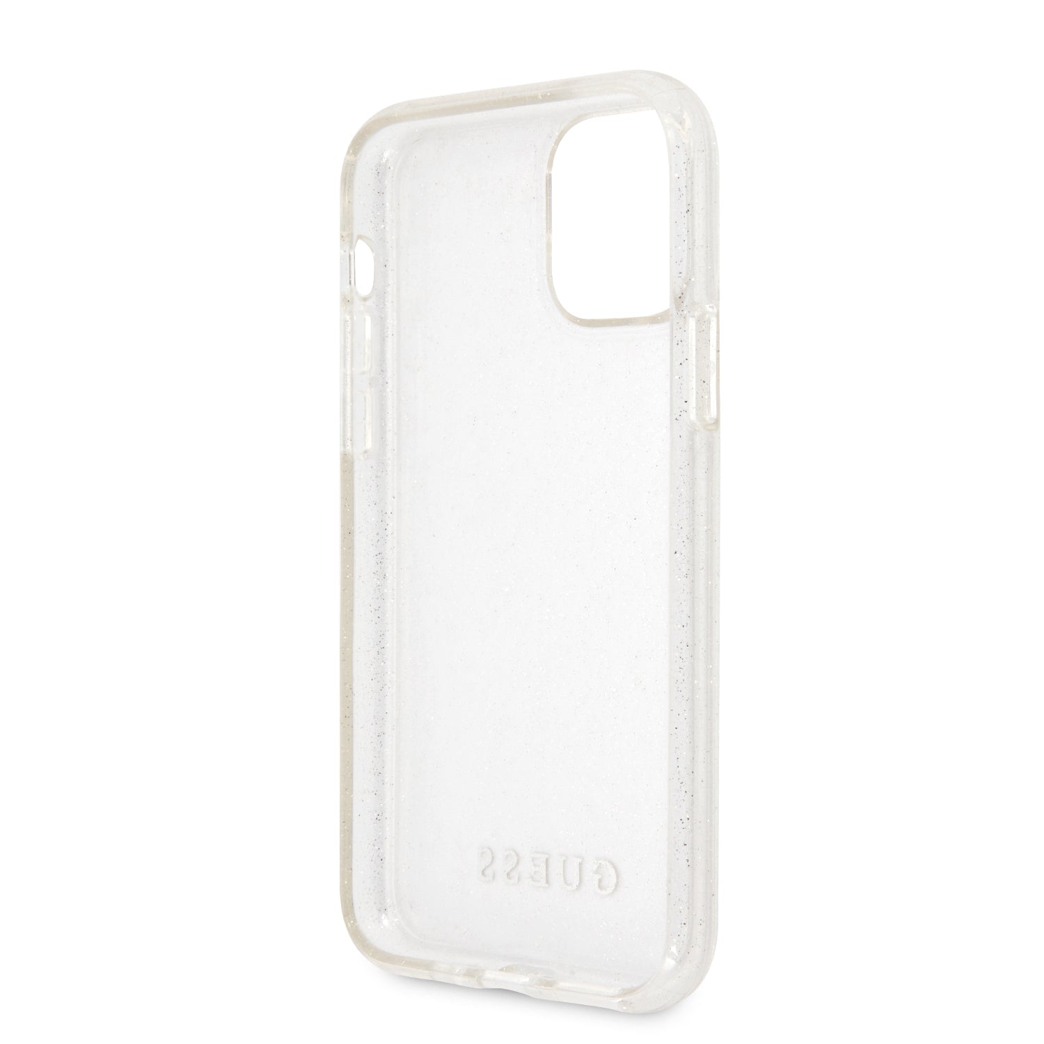 Guess "Glitter Collection" Θήκη προστασίας από σιλικόνη – iPhone 11 Pro (Clear/Glitter Silver)