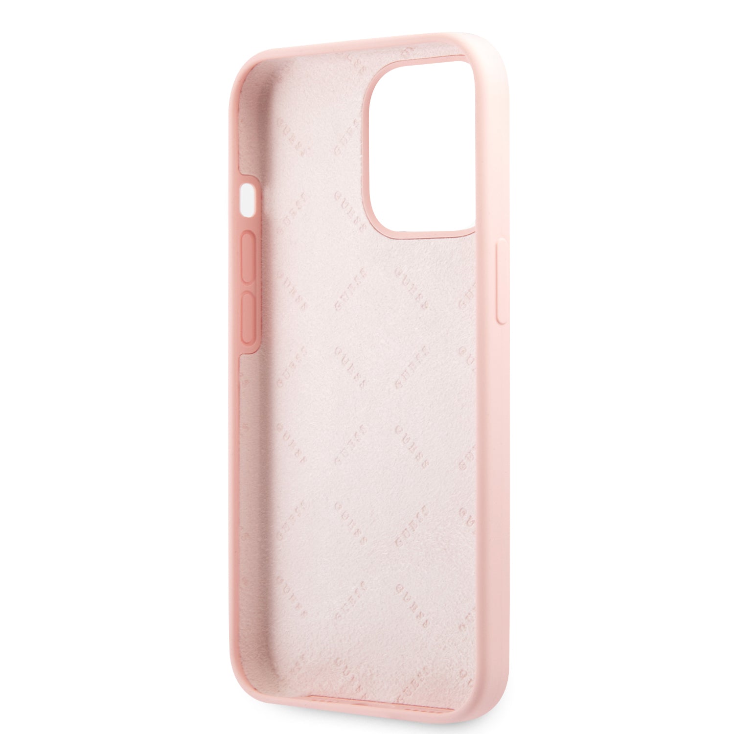 Guess "4G Logo Collection" Θήκη προστασίας από σιλικόνη – iPhone 13 Pro (Ροζ)