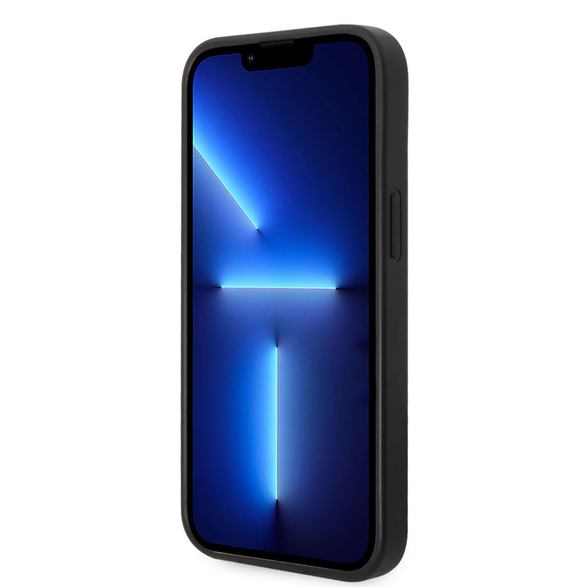 Guess "4G Logo Collection" Printed Stripe Θήκη προστασίας από δερματίνη – iPhone 14 Plus (Γκρι)