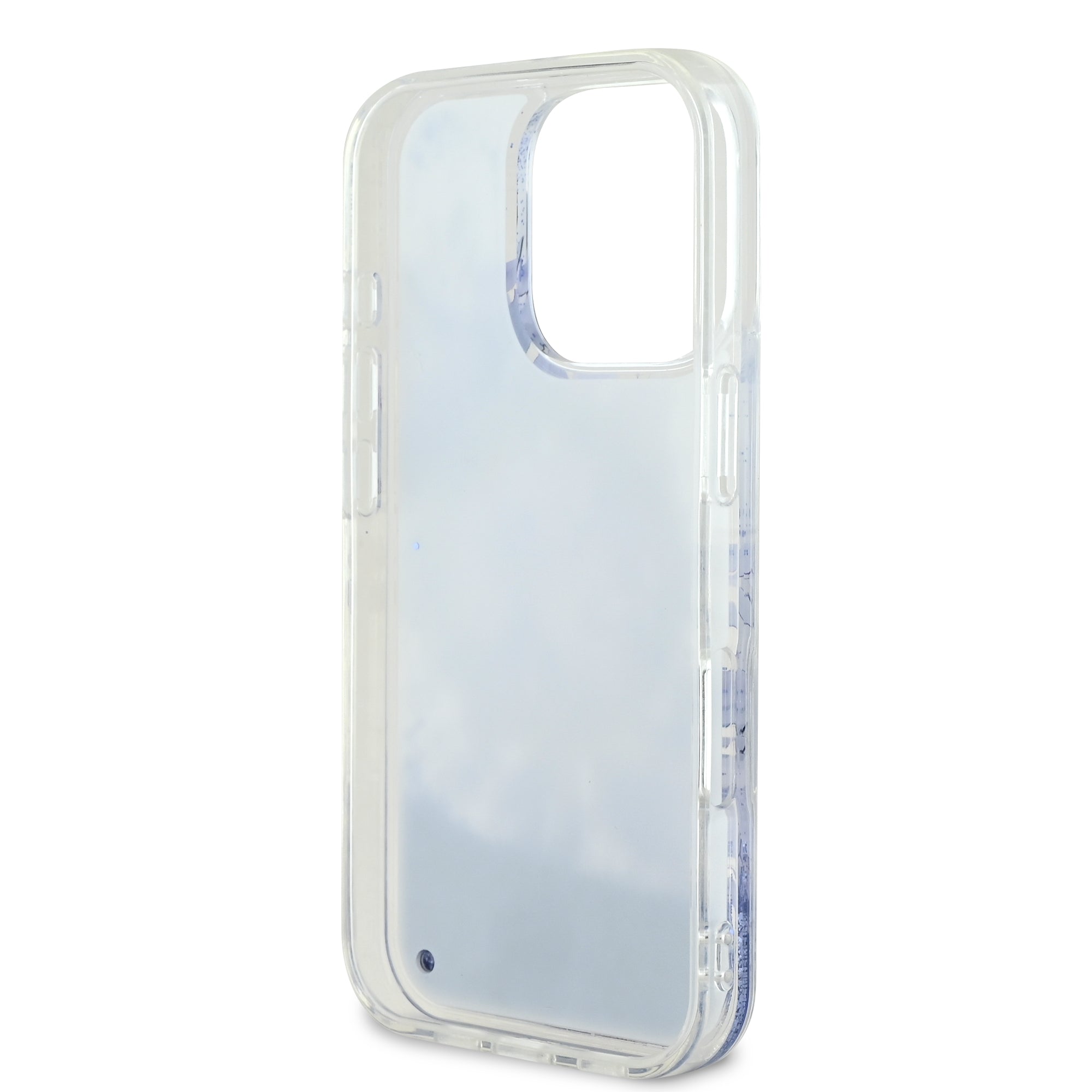 Guess Magsafe “Liquid Glitter Flower" Hard Case Θήκη προστασίας από σκληρό πλαστικό – iPhone 16 Max (Μωβ – GUHMP16XLFMWTU)