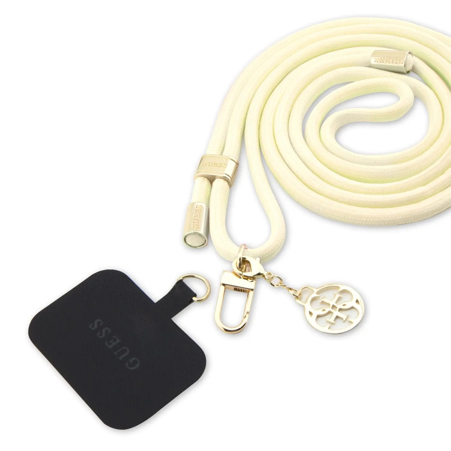 Guess Crossbody Cord Universal κορδονάκι συμβατό με κάθε τύπο θήκης Guess (Μπεζ – GUOUCNMG4EE) – PhoneBazaar