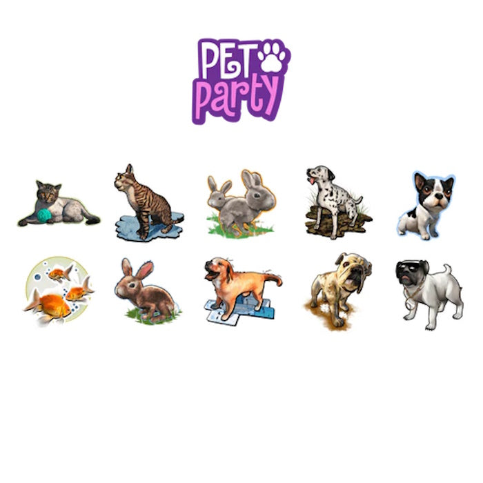 HoloToyz - Pet Party Augmented Reality Τατουαζ Επαυξημένης πραγματικότητας που ζωντανεύουν σε κινούμενα σχέδια