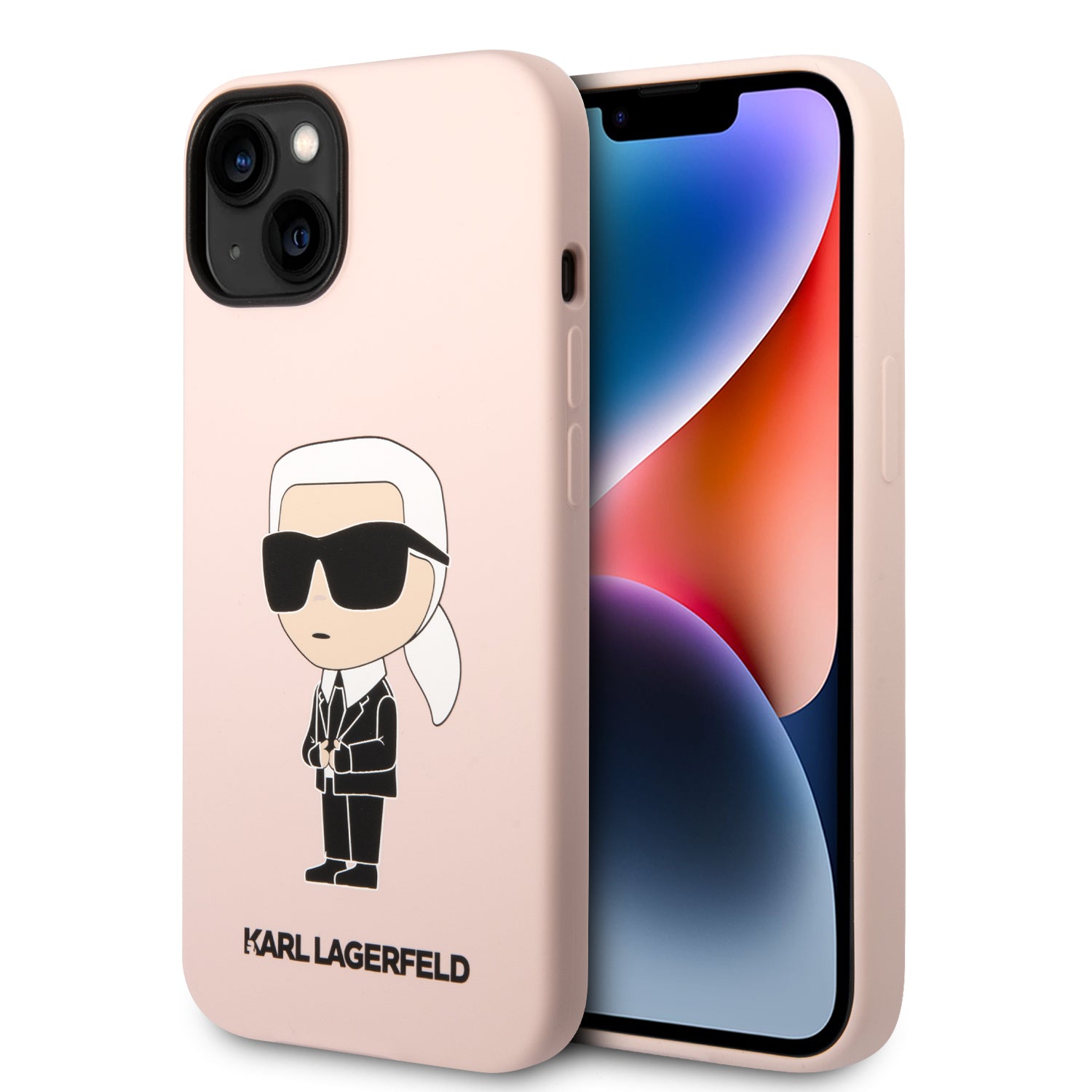 Karl Lagerfeld “Ikonik NFT” Hard Case Θήκη προστασίας από σιλικόνη – iPhone 14 Plus (Ροζ – KLHCP14MSNIKBCP) – PhoneBazaar