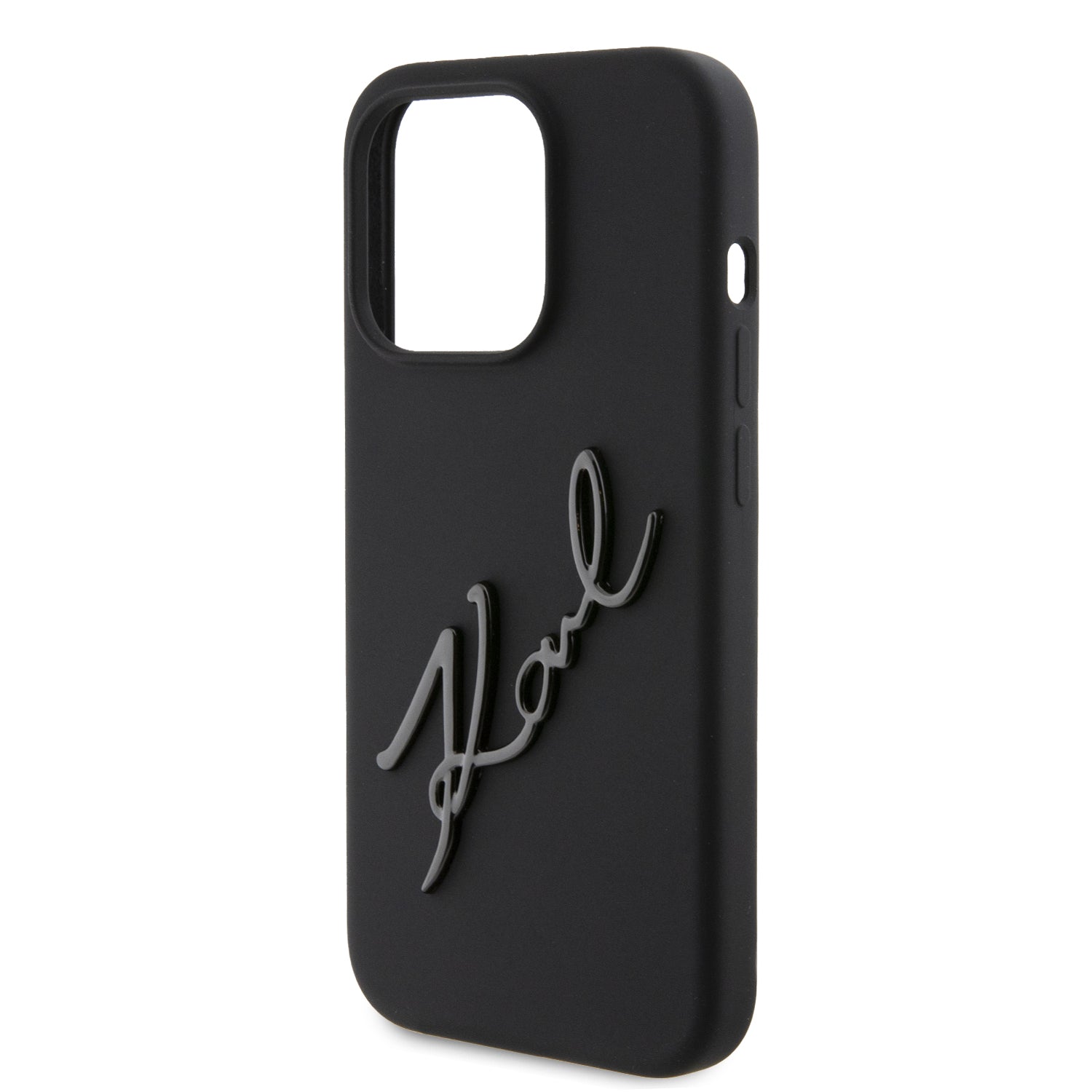 Karl Lagerfeld Crossbody Ikonik Hard Case Θήκη προστασίας από σιλικόνη – iPhone 15 (Black – KLHCP15SSCBSKNK)