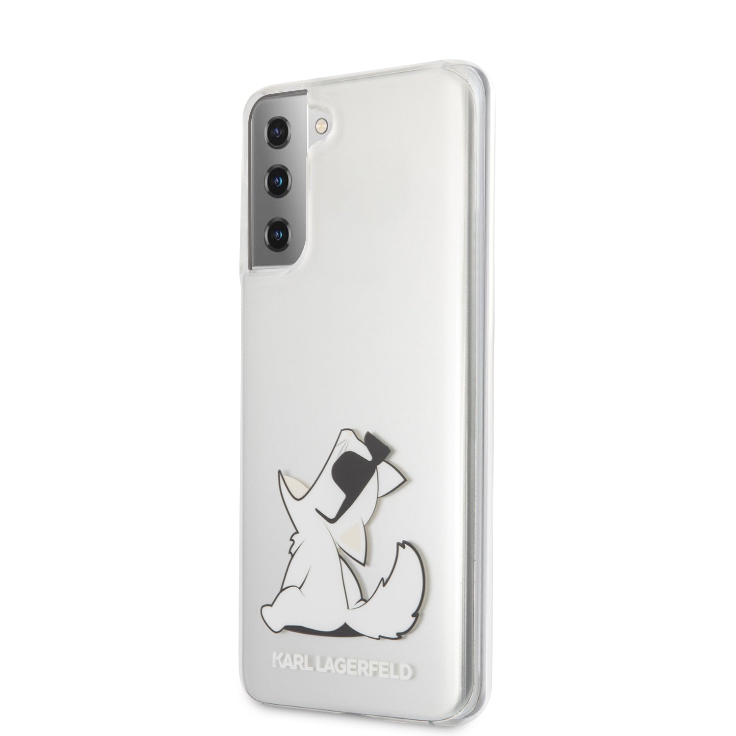 Karl Lagerfeld “Choupette Fun” Hard Case Θήκη προστασίας από σιλικόνη – Samsung Galaxy S21 Plus G996 (Διάφανη)
