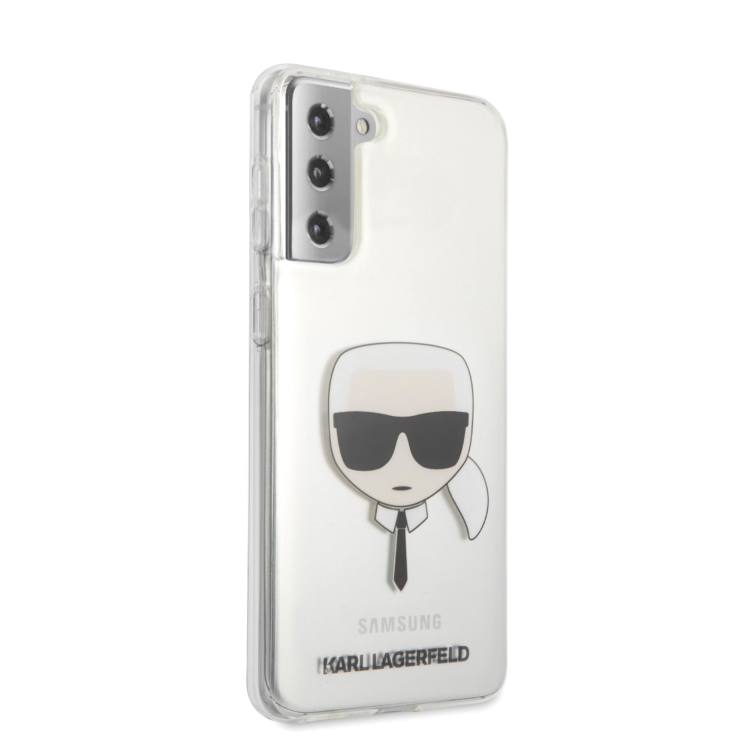 Karl Lagerfeld “Karl's Head” Διάφανη θήκη προστασίας από σιλικόνη – Samsung Galaxy S21 Plus G996 (KLHCS21MKTR - Διάφανη)