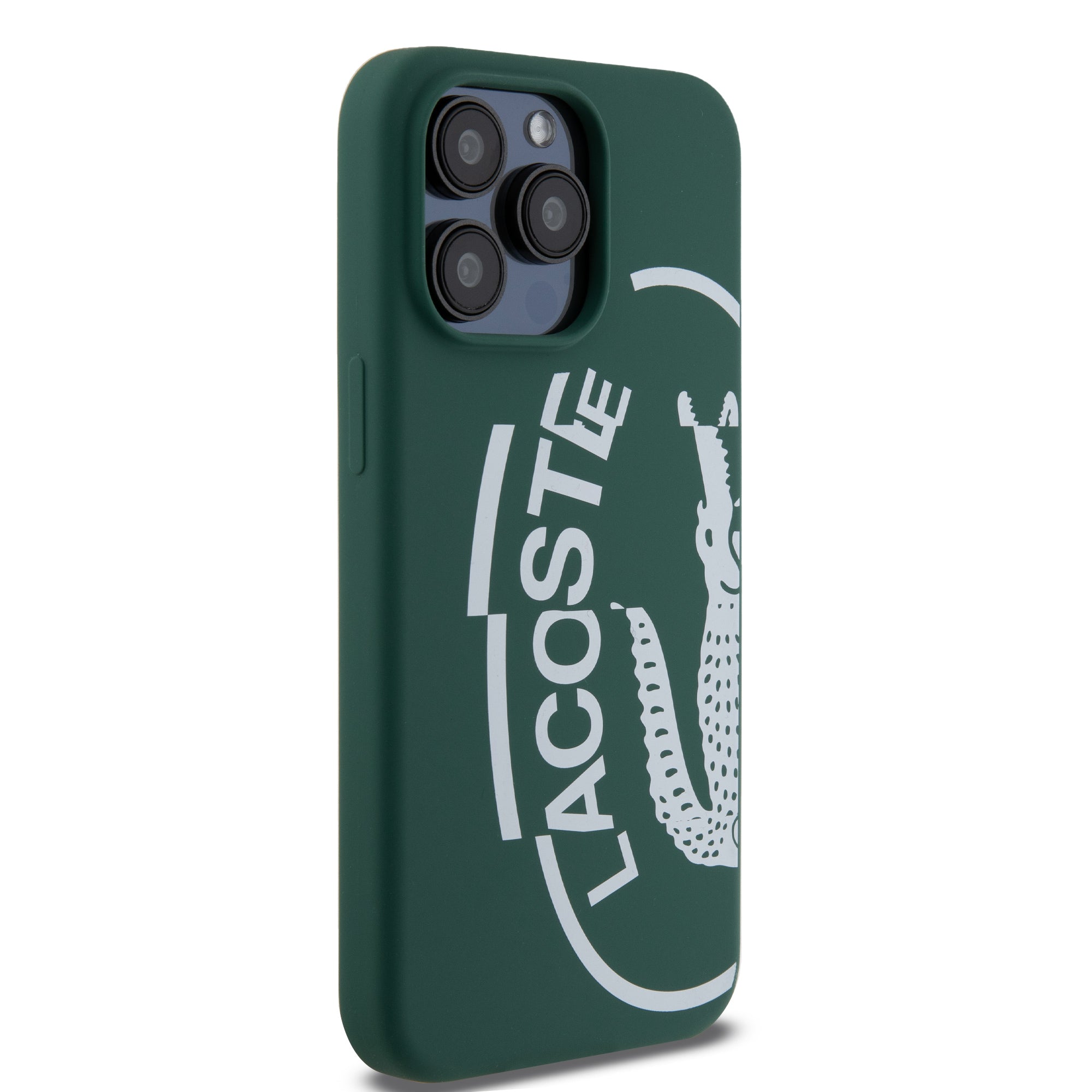 Lacoste Oval Logo Hard Case Θήκη προστασίας από Σιλικόνη για iPhone 15 Pro Max (Πράσινο/Λευκό)