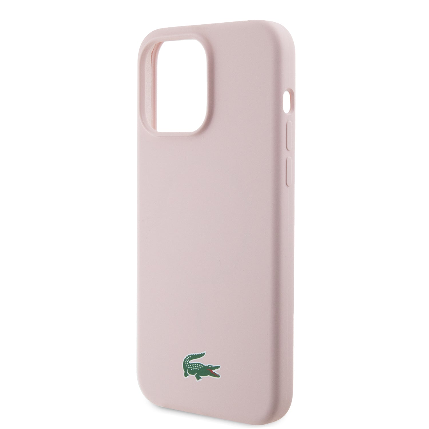Lacoste Magsafe Croc Logo Hard Case Θήκη προστασίας από Σιλικόνη για iPhone 15 Pro Max (Ροζ)