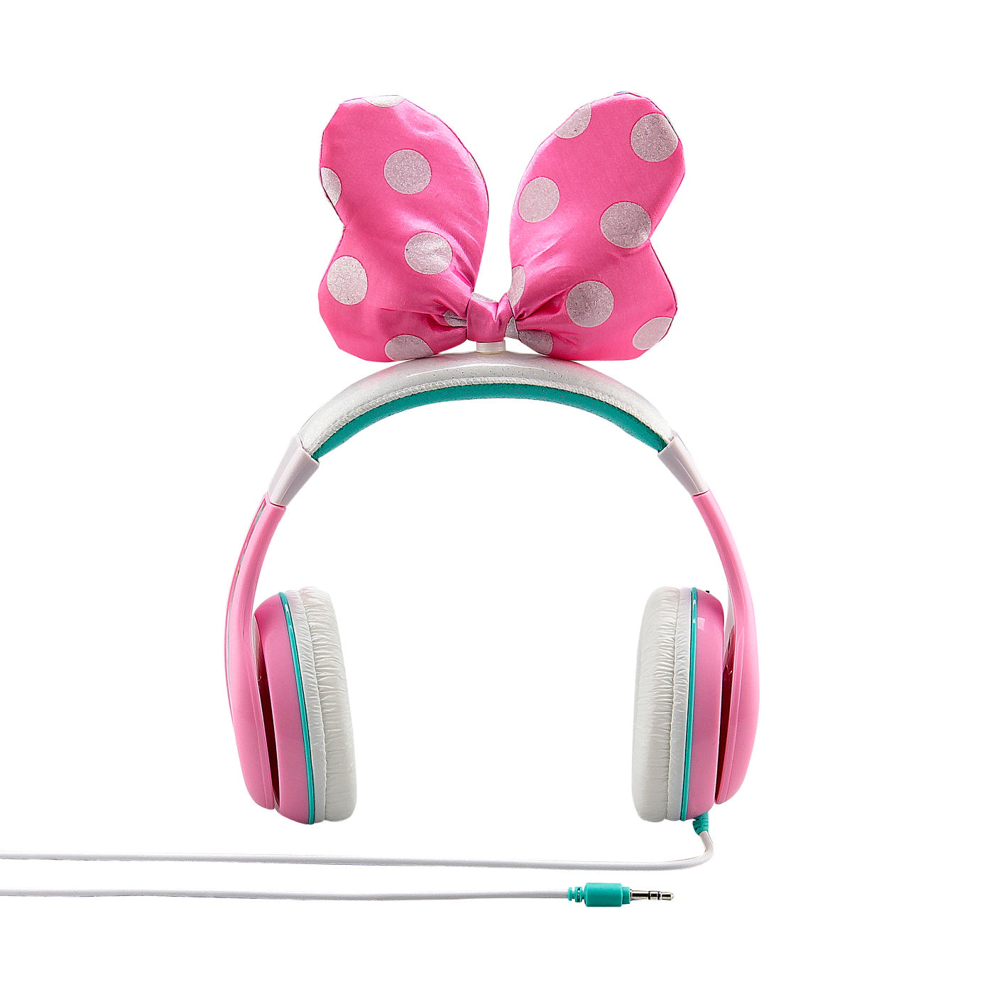 eKids Minnie Mouse Ενσύρματα Ακουστικά με ασφαλή μέγιστη ένταση ήχου για παιδιά και εφήβους (MM-140) (Ροζ/Λευκό)
