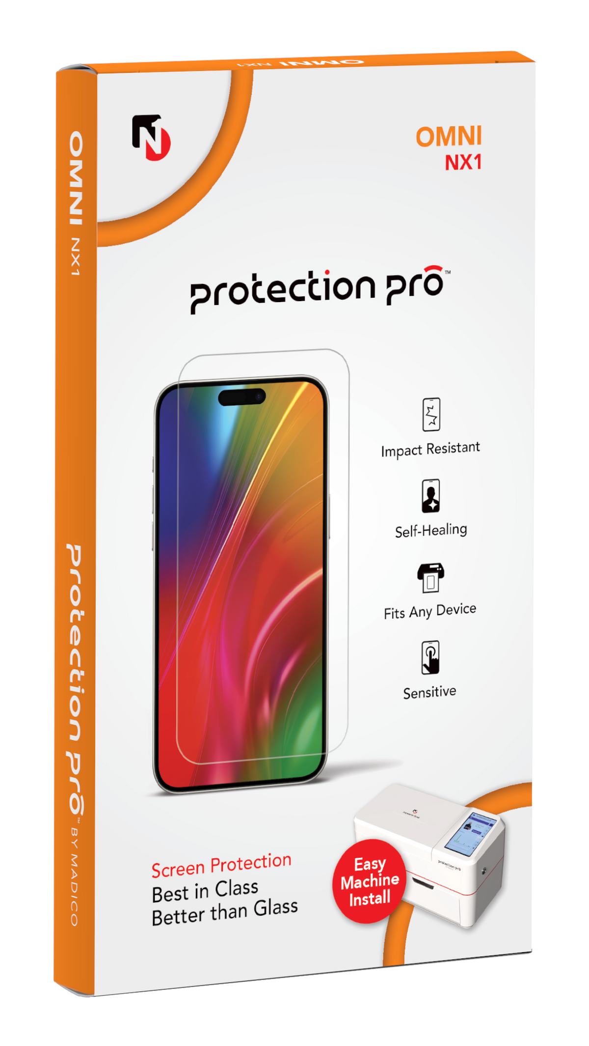 ProtectionPro Omni NX1 – Μεμβράνη προστασίας οθόνης – Small (S)