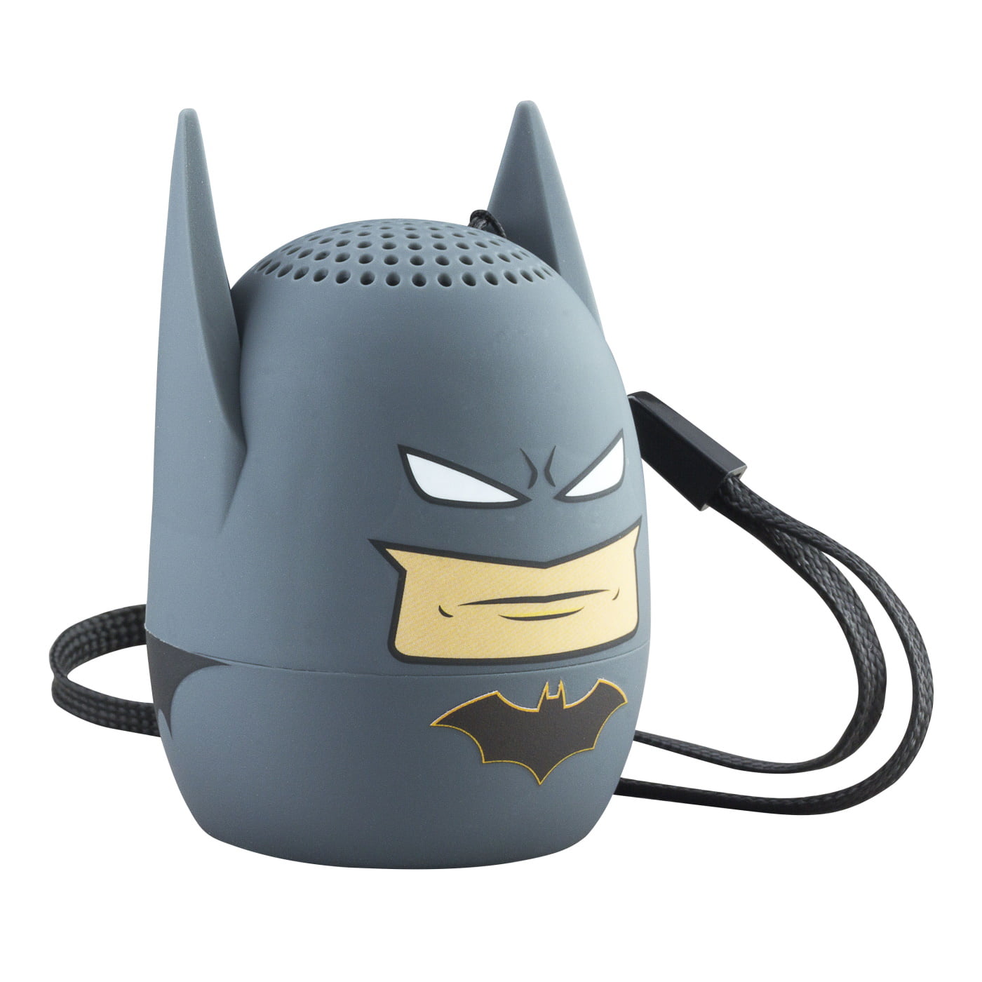 eKids Batman Φορητό ηχείο Bluetooth για παιδιά με λουράκι καρπού (Γκρι/Μαύρο)