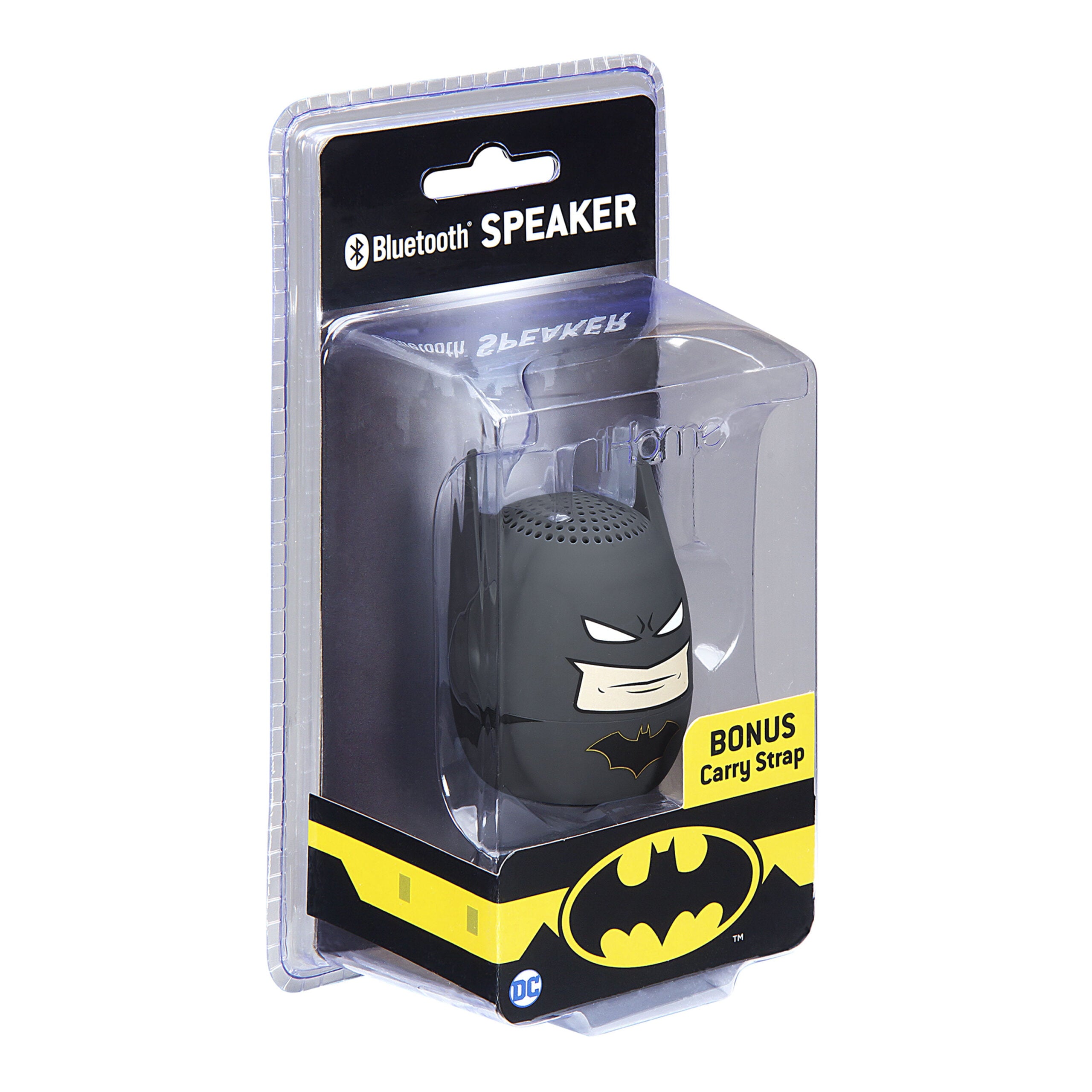 eKids Batman Φορητό ηχείο Bluetooth για παιδιά με λουράκι καρπού (Γκρι/Μαύρο)
