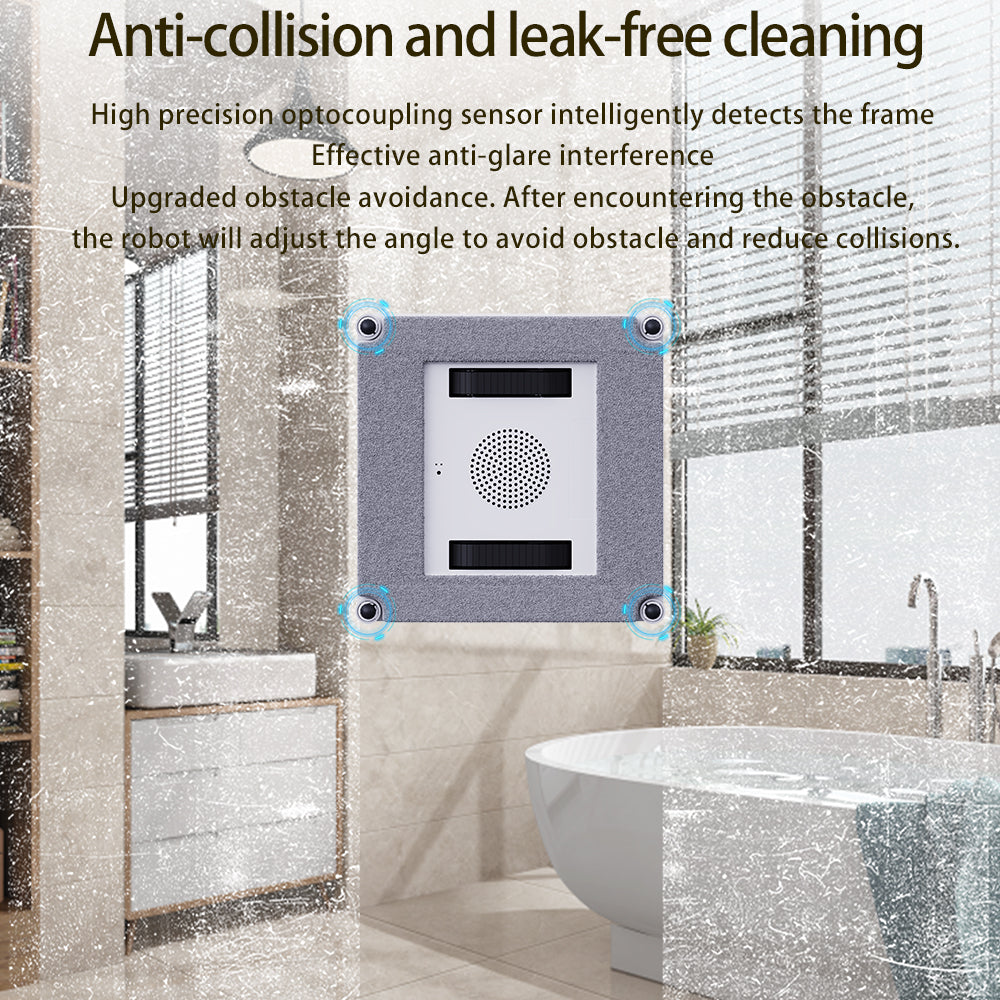Tellur Smart WiFi Ρομπότ Καθαρισμού Τζαμιών RWC02, 72W, με 2 Δεξαμενές Νερού & Αντιολισθητική Προστασία – Λευκό