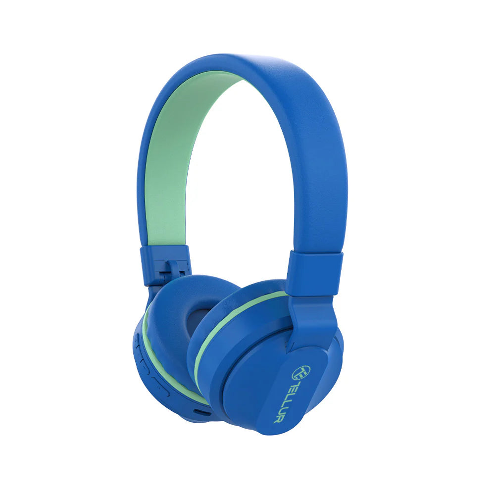 Tellur Buddy Over‑Ear Bluetooth Ακουστικά για Παιδιά, Bluetooth 5.3 – Μπλε