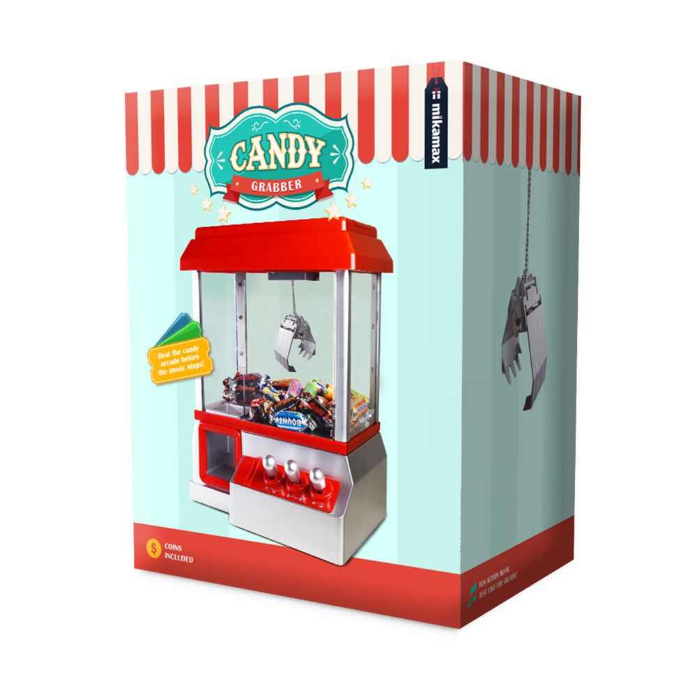 Candy Grabber Ρετρό Παιχνίδι για Καραμέλες και Ζαχαρωτά με δαγκάνα