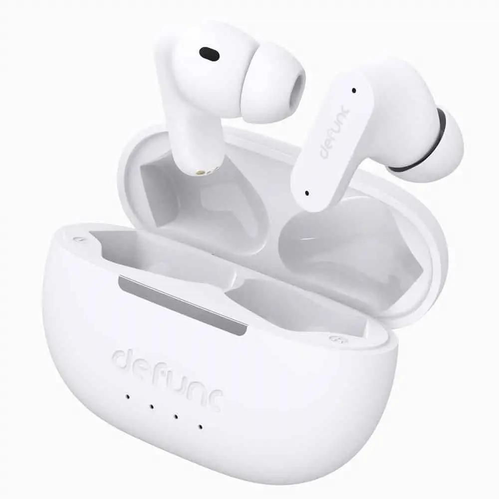 Defunc TRUE ANC Bluetooth 5.3 Ασύρματα True Wireless Ακουστικά με Active Noise Cancellation και θήκη (λευκό) – PhoneBazaar