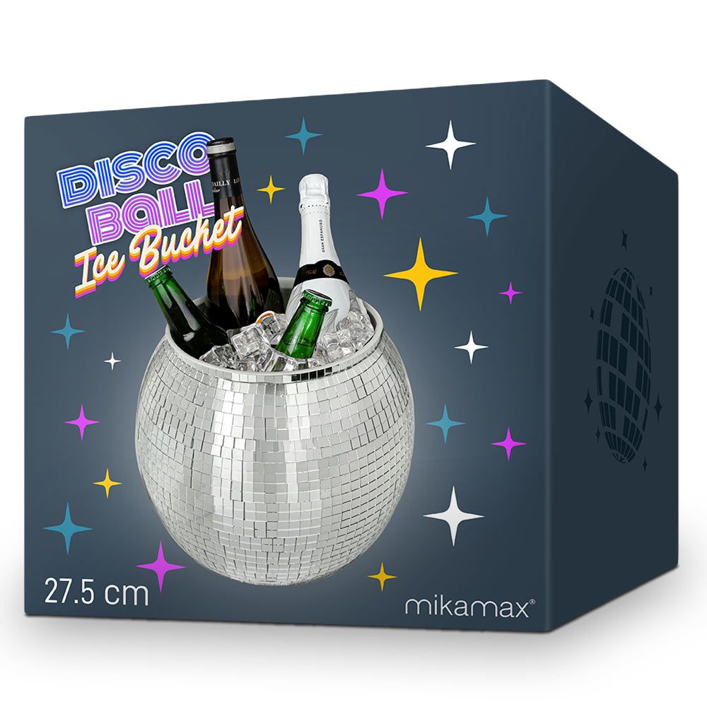Disco Ball Ice Bucket  Gold - Κουβάς Πάγου Ντισκομπάλα – Προσθέστε Λάμψη στα Πάρτι σας