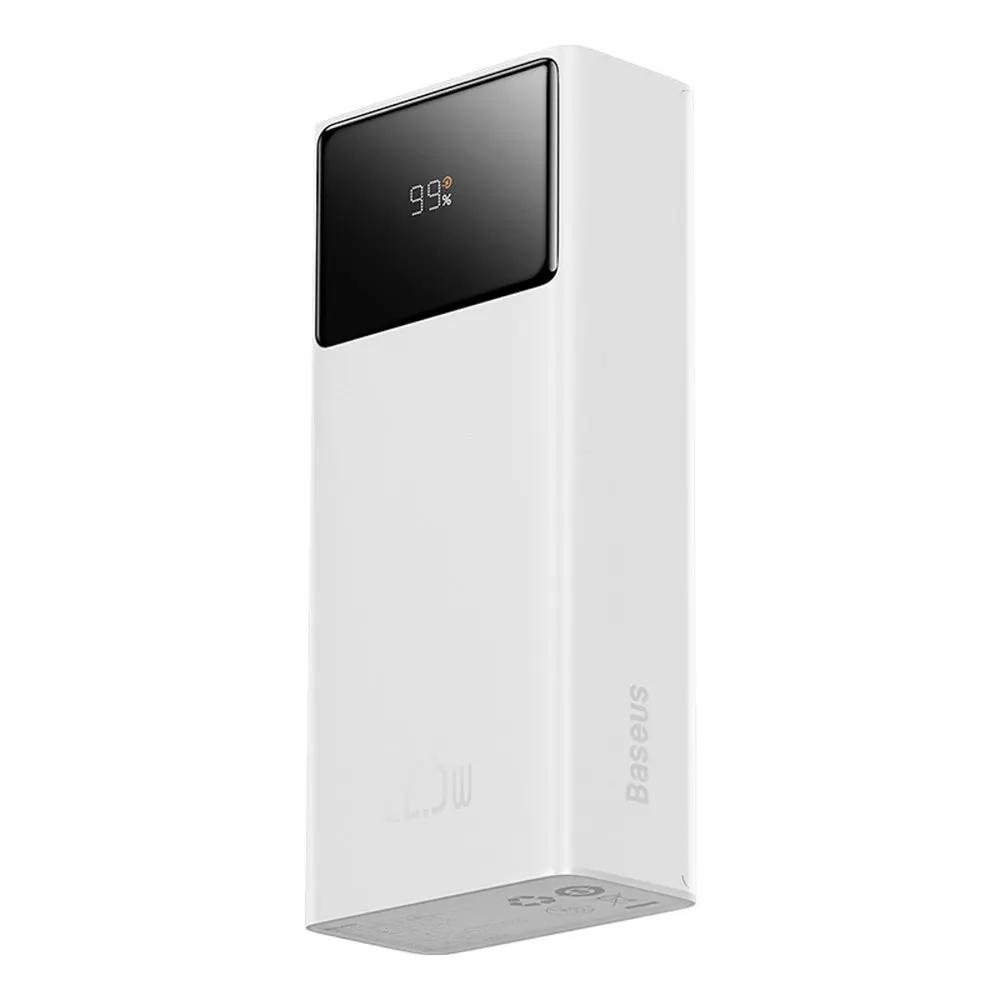 Baseus EnerFill FP41 Power Bank 30000mAh 22.5W με 2 Θύρες USB-A και Θύρα USB-C Λευκό Baseus